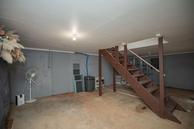 619 Rte H, Greenfield, MO 65661 - finished basement with stairway