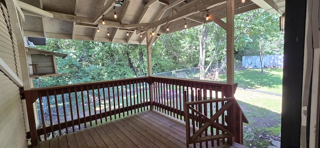 2830 N Washington Ave, Springfield, MO 65803 - view of wooden deck