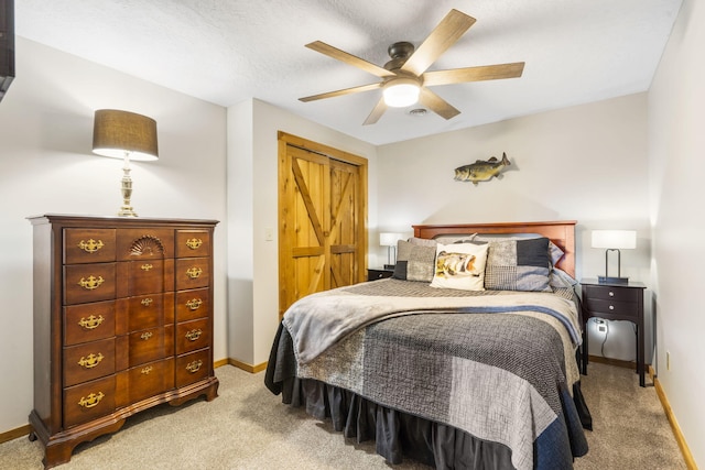 14410 Native Dr, Phillipsburg, MO 65722 - bedroom featuring carpet and a ceiling fan