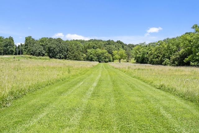 14410 Native Dr, Phillipsburg, MO 65722 - view of yard with a view of countryside
