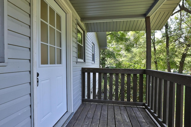 2716 W Elm St, Springfield, MO 65802 - view of wooden deck