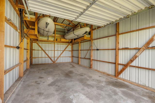 2616 Schupbach Rd, Clever, MO 65631 - garage featuring metal wall
