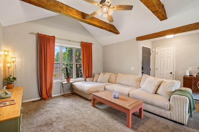578 Stoney Path, Nixa, MO 65714 - carpeted living room with ceiling fan and baseboards