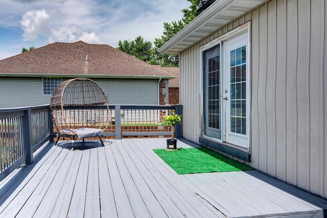 579 Lantern Hill Rd, Nixa, MO 65714 - view of wooden terrace