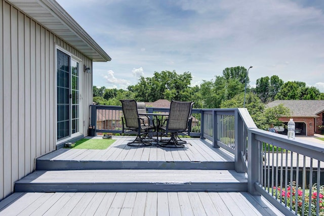 579 Lantern Hill Rd, Nixa, MO 65714 - deck with outdoor dining area