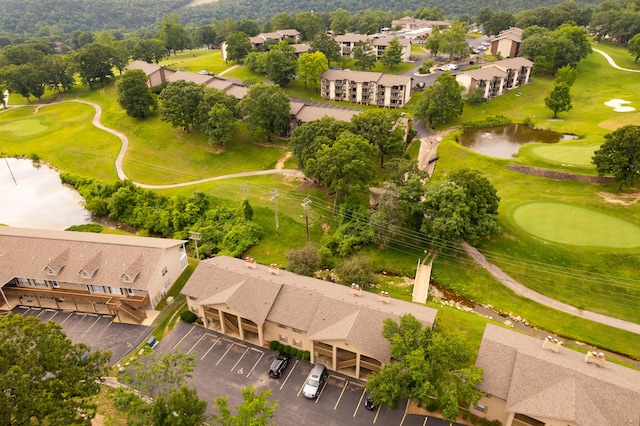 320 Turnberry Rd # 2, Branson, MO 65616 - aerial view of residential area featuring a golf course and a large body of water