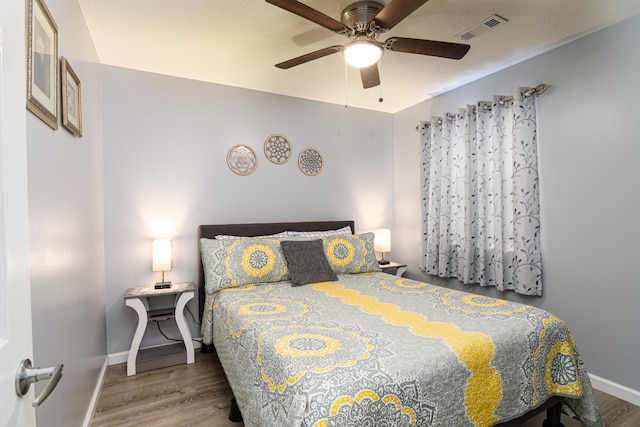 320 Turnberry Rd # 2, Branson, MO 65616 - bedroom with wood finished floors and ceiling fan