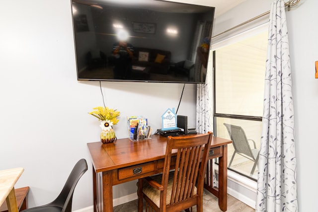 320 Turnberry Rd # 2, Branson, MO 65616 - home office featuring wood finished floors and baseboards