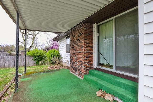 2311 E Meadow Dr, Springfield, MO 65804 - view of patio featuring entry steps