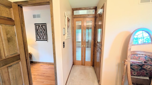 2930 S 175th Rd, El Dorado Springs, MO 64744 - corridor featuring light wood-style floors and baseboards