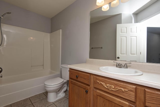 805 S Benson Pl, Nixa, MO 65714 - full bath with vanity, shower / washtub combination, and tile patterned flooring