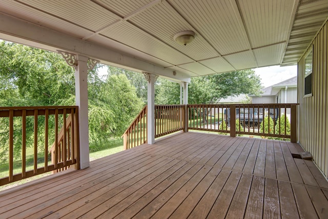 805 S Benson Pl, Nixa, MO 65714 - view of deck