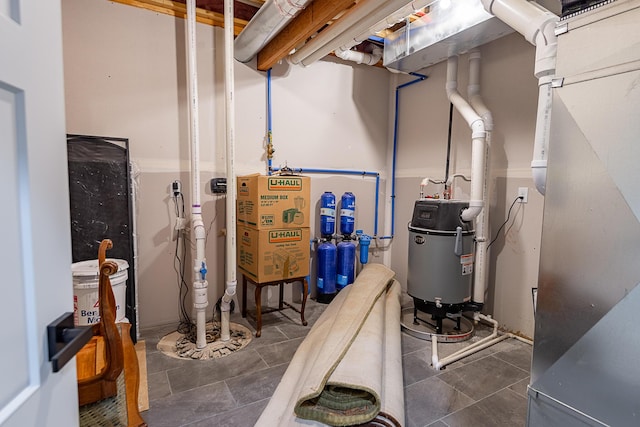 6323 Creeksedge Ct, Ozark, MO 65721 - utility room with hybrid water heater