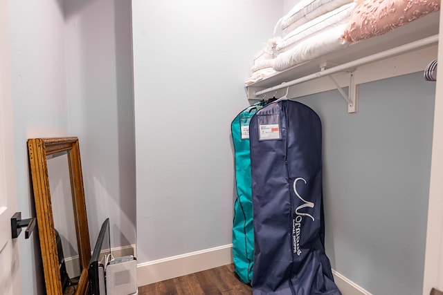 6323 Creeksedge Ct, Ozark, MO 65721 - walk in closet with wood finished floors