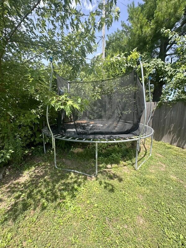 2201 S 18th Ave, Ozark, MO 65721 - view of yard with a trampoline