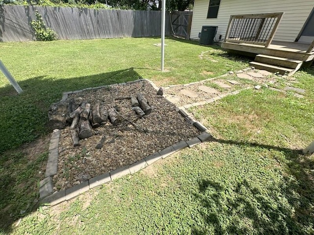 2201 S 18th Ave, Ozark, MO 65721 - view of yard featuring a deck