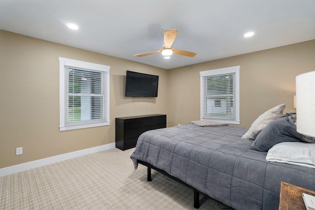12163 State Highway Tt, Republic, MO 65738 - carpeted bedroom with a ceiling fan and recessed lighting