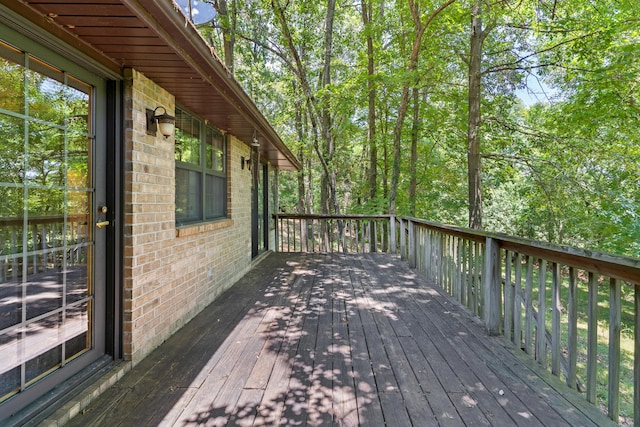 8756 W Farm Rd Unit 124, Springfield, MO 65802 - view of wooden terrace