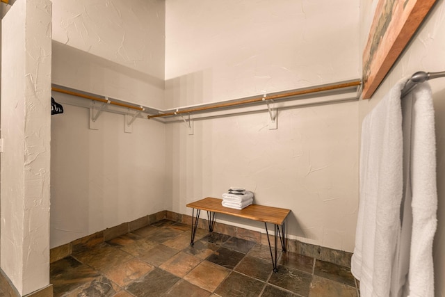 509 W Olive St Unit 206, Springfield, MO 65806 - spacious closet featuring stone tile floors