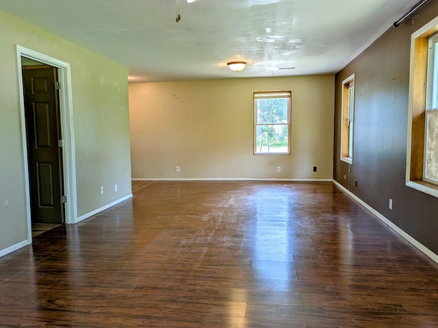 13802 E State Highway 76, Taneyville, MO 65759 - unfurnished room featuring wood finished floors and baseboards
