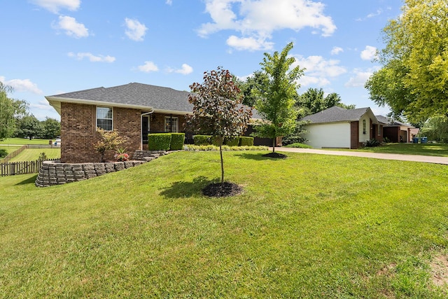 2602 S 15th Ave, Ozark, MO 65721 - ranch-style home featuring brick siding, driveway, and roof with shingles