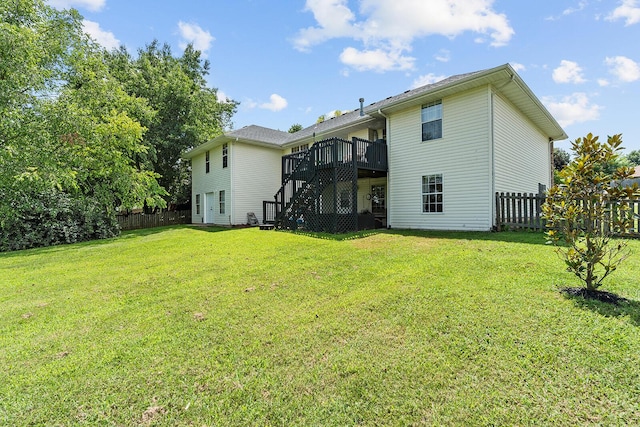 2602 S 15th Ave, Ozark, MO 65721 - back of house featuring stairs and a deck