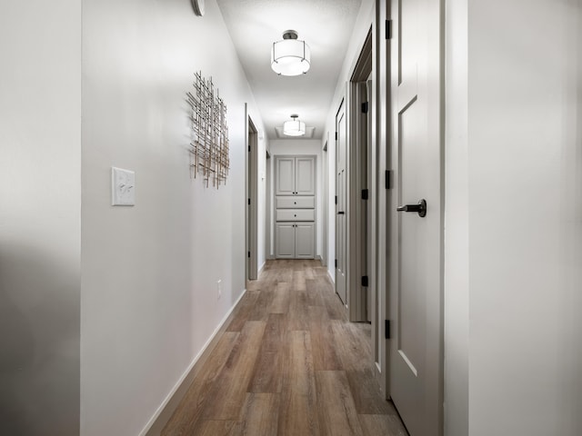 620 E Summit St, Bolivar, MO 65613 - hallway with wood finished floors and baseboards