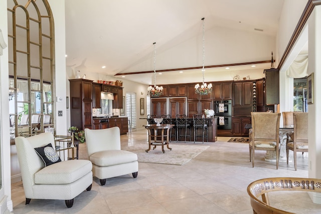 10 Patterson Ave, Branson, MO 65616 - building lobby with high vaulted ceiling and recessed lighting