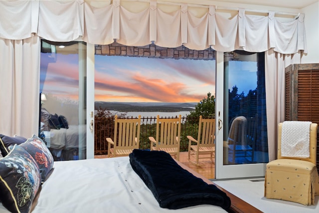 10 Patterson Ave, Branson, MO 65616 - bedroom featuring access to outside and a mountain view