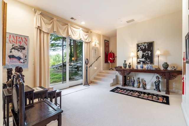 10 Patterson Ave, Branson, MO 65616 - carpeted entryway featuring baseboards and recessed lighting