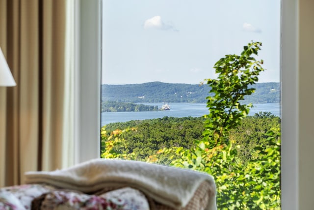 10 Patterson Ave, Branson, MO 65616 - water view with a mountain backdrop