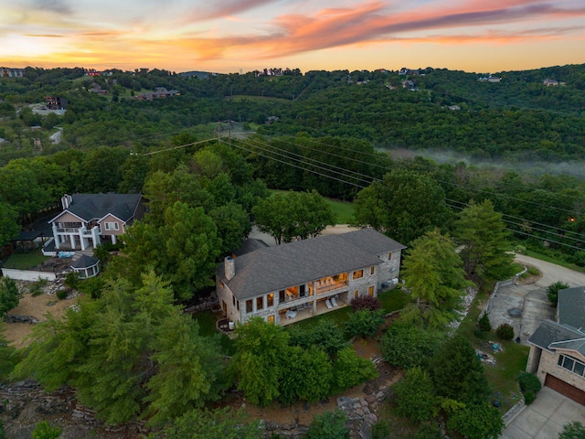 10 Patterson Ave, Branson, MO 65616 - aerial view at dusk of a view of trees
