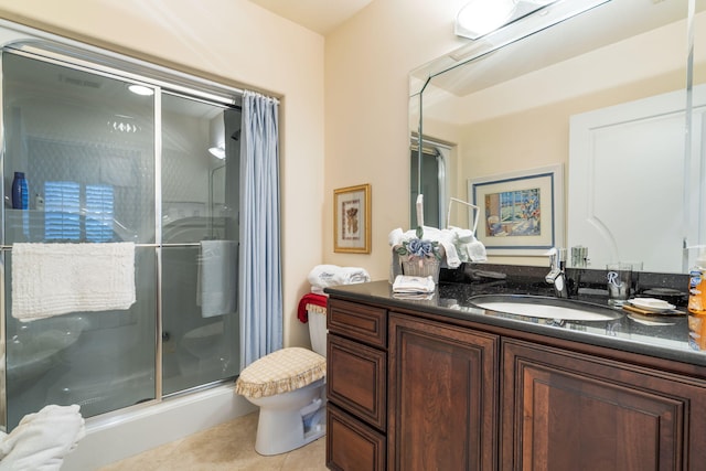 10 Patterson Ave, Branson, MO 65616 - full bath with a shower stall, vanity, and tile patterned flooring