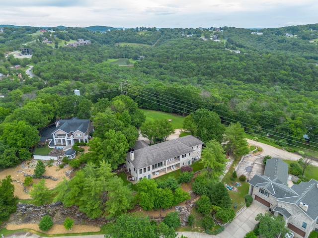 10 Patterson Ave, Branson, MO 65616 - drone / aerial view of a heavily wooded area