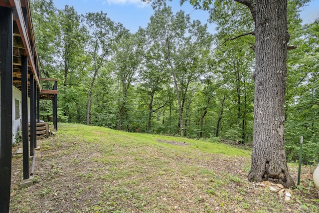 6665 State Highway 173, Cape Fair, MO 65624 - view of yard with a wooded view
