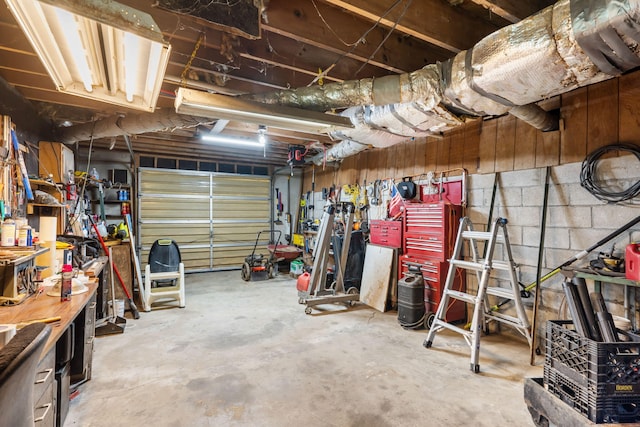 6665 State Highway 173, Cape Fair, MO 65624 - garage featuring a workshop area