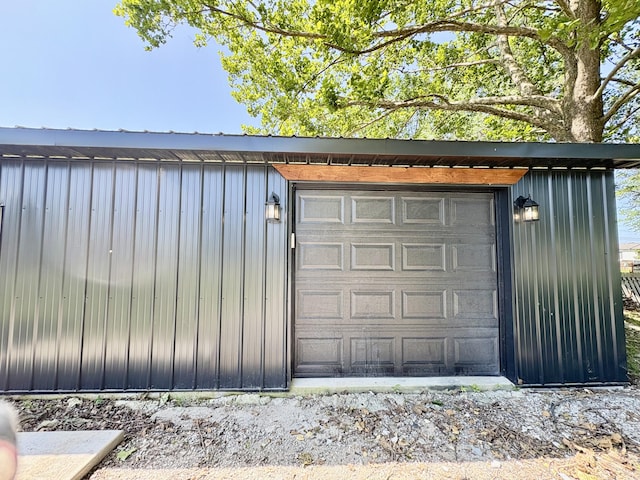 401 E 17th St, Lockwood, MO 65682 - view of detached garage