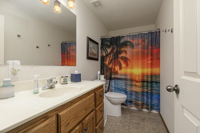 360 Durango Ln, Billings, MO 65610 - full bathroom featuring vanity, tile patterned flooring, and a shower with curtain