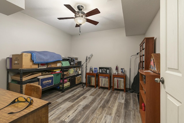 360 Durango Ln, Billings, MO 65610 - storage area featuring a ceiling fan