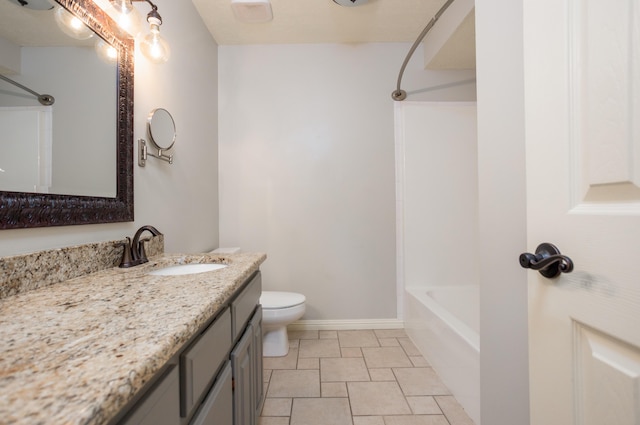 4225 E Crosswinds Pl, Springfield, MO 65809 - bathroom with vanity and bathtub / shower combination