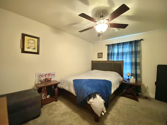 1113 Chesterfield Dr, Webb City, MO 64870 - carpeted bedroom with ceiling fan