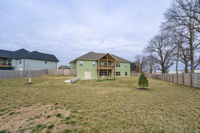 4212 Tuscany Cir, Ozark, MO 65721 - rear view of house featuring a fenced backyard