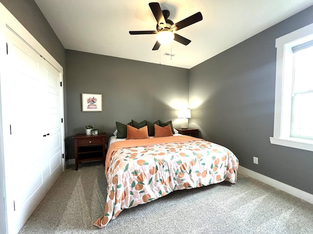 4212 Tuscany Cir, Ozark, MO 65721 - bedroom featuring carpet floors and ceiling fan