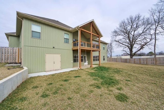 4212 Tuscany Cir, Ozark, MO 65721 - rear view of house featuring a fenced backyard