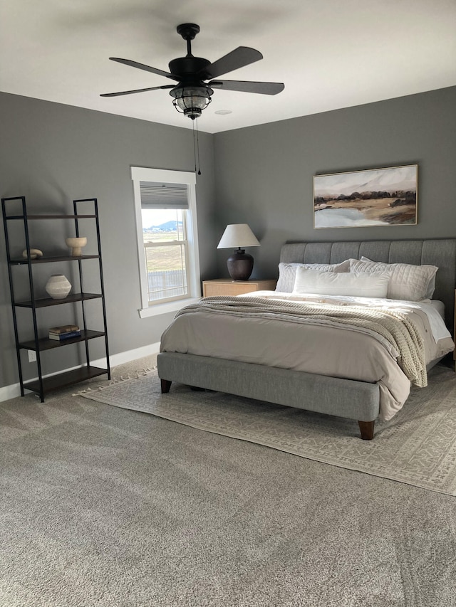 4212 Tuscany Cir, Ozark, MO 65721 - carpeted bedroom featuring baseboards and a ceiling fan