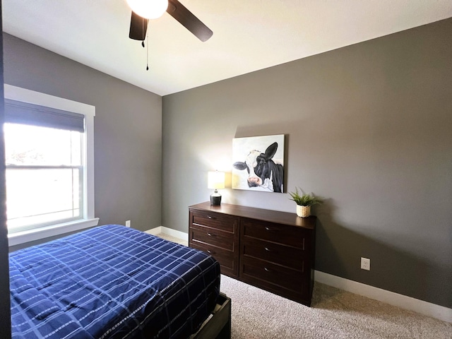 4212 Tuscany Cir, Ozark, MO 65721 - carpeted bedroom with baseboards and a ceiling fan