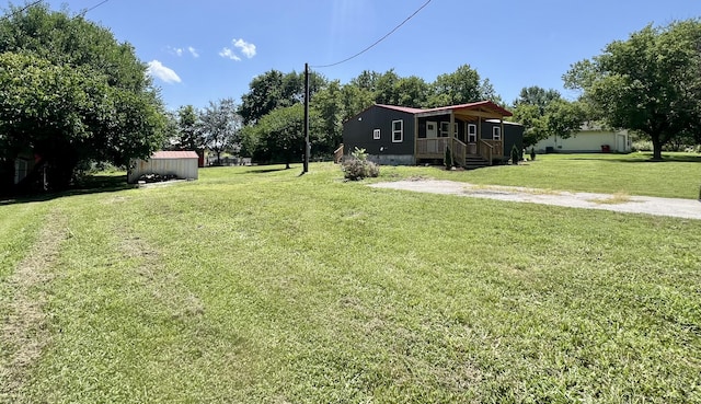 711 W Woodbine Rd, Ash Grove, MO 65604 - view of green lawn