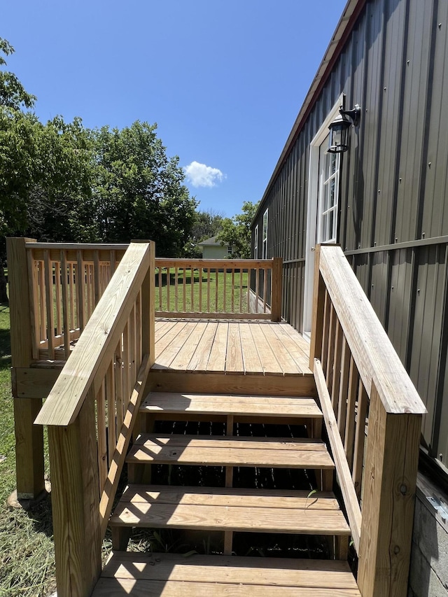 711 W Woodbine Rd, Ash Grove, MO 65604 - view of wooden terrace