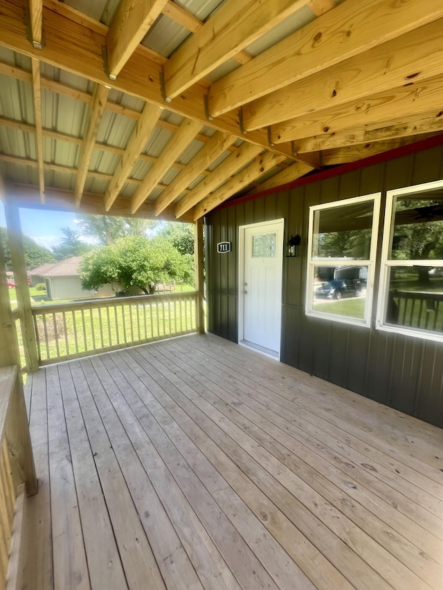 711 W Woodbine Rd, Ash Grove, MO 65604 - view of wooden terrace