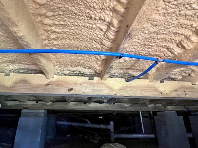 711 W Woodbine Rd, Ash Grove, MO 65604 - inside crawl space